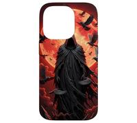 Dark Sorcerer & Blood Dark Moon Ravens Gothic Fantasy night Case for iPhone 14 Pro