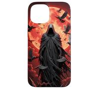 Dark Sorcerer & Blood Dark Moon Ravens Gothic Fantasy night Case for iPhone 15