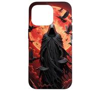 Dark Sorcerer & Blood Dark Moon Ravens Gothic Fantasy night Case for iPhone 16 Pro