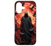 Dark Sorcerer & Blood Dark Moon Ravens Gothic Fantasy night Case for iPhone 17
