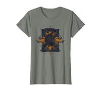 【Dark Souls】 Dark Souls 047 T-Shirt, Women, Olive Heather, 3X-Large