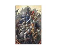 Dark Souls Metal Poster1 Poster Decorative Painting Canvas Wall Posters And Art Picture Print Modern Family Bedroom Decor Posters 08x12inch(20x30cm)