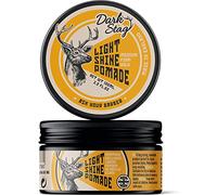 Dark Stag Light Shine Pomade, Medium Hold Hair Pomade For Men, Water Based Easy to Wash Hair Pomade, Sleek Traditional Styles, 100ml / 3.5oz
