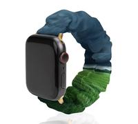 Dark Storm Clouds Cute Watch Band Scrunchies Compatible with IWatch 38mm 40mm 42mm 44mm Elastic Strap