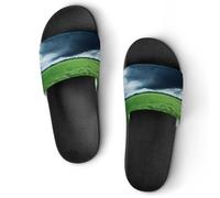 Dark Storm Clouds Slide Sandals Shower Shoes 46 (287mm)