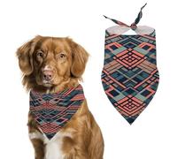 Dark Striped Pattern Pet Scarf Adjustable Pet Accessories Triangular Scarf Washable Floral Print Puppy Bib Bandana Stylish Comfortable Cat Scarves for Holiday Scarfs