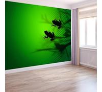 Dark Style Photo Wallpaper Gradient Branches Frog Large TV Background Wall Art 3D Murals 200 x 140 cm Wall Sticker Bedroom Living Room Hallway Sofa Backdrop Decor