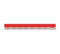 Dark, Sun Protection Strips for Trucks - Red