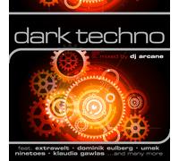 Dark Techno CD Compilation Sampler Mixed By DJ Arcane 2CDs (Mint)
