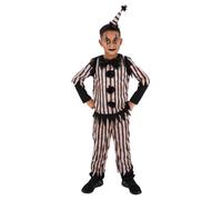 Dark Vintage Clown Adults Halloween Scary Clown Fancy Dress Outfit Adults Kids