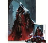 Dark Warrior of Assassins Puzzles for Adults 1000 Puzzles Memory Build Smooth Connection Home Enjoyable Home Art (50x75cm)