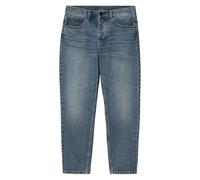 Dark Washed Newel Pant Denim Jeans - male - Carhartt Wip - Slim Fit Jeans - Blue - W30 - Jeans W30