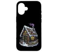Dark Witch Cottagecore Gingerbread Yule Pagan Christmas Art Case for iPhone 16