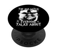 Dark Witch T| Halloween Party T | Witchcraft T Wicca Witches PopSockets Adhesive PopGrip