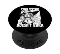 Dark Witch T| Halloween Party T | Witchcraft T Wicca Witches PopSockets Adhesive PopGrip