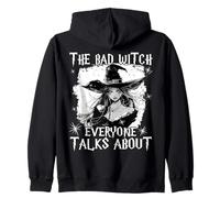 Dark Witch T| Halloween Party T | Witchcraft T Wicca Witches Zip Hoodie