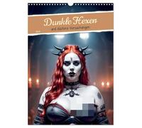 Dark witches and dark temptations UK-Version (Wall Calendar 2026 DIN A3 Portrait), CALVENDO 12 Month Wall Calendar