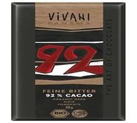 Dark with 92% Panama Cocoa Chocolate 80g by Vivani