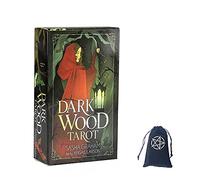 Dark Wood Tarot Cards,with bag,Firend Game,Fortune Telling Toys