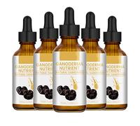 DARKA PRO Anti-Greying Hair Serum, DARKA Anti-Greying Hair Serum, 30ml Anti Greying Hair Serum, Ganoderma Nutrient Natural Darkening, Growth Oil for Women Men (5Pcs)