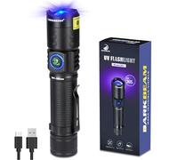 DARKBEAM UV Torch 365nm Flashlight Black Light, LED Ultraviolet Blacklight