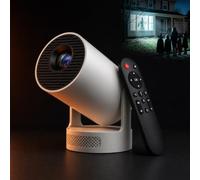 DarkCast Halloween Projector, Scary Haunted House FX & Fantasy Scenes，Pro | For Outdoor Street-View Display Scary Haunted House FX & Fantasy Scenes, 4K Supported Auto Focus Portable Ambient Projector