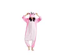 DarkCom Unisex Adult Hooded Pajamas Halloween Homewear Christmas Orchid Mantis Onesie One Piece Loungewear Nightwear L