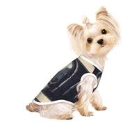 DarkDelights Pet Breathable Sleeveless T-shirt M for Small Dogs and Cats, Soft, Comfortable, Stylish
