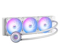 darkFlash DNA360A AIO Liquid CPU Cooler, High Performance Pump, ARGB Sync, PWM Fans, with Customizable darkFlash Logo, Compatible with Intel 1700/1200/115X, AMD AM4