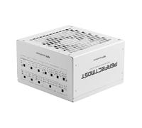 darkFlash PMT1050 Fully Modular Power Supply ATX 3.1& PCIe 5.1 Ready, 12VHPWR Cable Included, 100% Japanese 105°C Capacitors, 80 Plus Gold Gaming PSU, Compact 150mm Size, 5 Year Warranty(White)