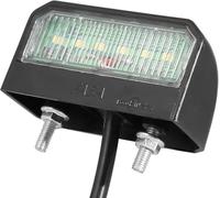 DARKGUARD 1 x Trailer LED Number Plate Light Waterproof, 12V 24V Universal Rear License Plate Light For Car Trailer Truck Caravan,Trailer Registration Plate Light LED