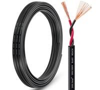 DARKGUARD 2 Core LED Lighting Wire For Trailer 0.5mm², 10M Flat Automotive Cable, 12V 24V 2 Core Copper Caravan Towing Cable Flexible PVC, Weatherproof
