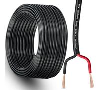 DARKGUARD 2 Core LED Lighting Wire For Trailer 0.5mm², 10M Round Automotive Cable 12V 24V Copper 2 Core Cable for Towing Caravan, Flexible PVC Easy Installation