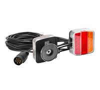 DARKGUARD Magnetic Trailer Lights 7 Pin LED Trailer Tail Light Kit, 12V Trailer Rear Light Set with 7pin Plug & 7.5M Cable, IP67 Waterproof, ECE Approved
