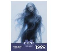Darkling Beauty 1000 Piece for Kids, Challenging & Brainteasing Puzzle, Jigsaw Puzzle Home Decoration Family Educational Games 38x26cm/1000pcs