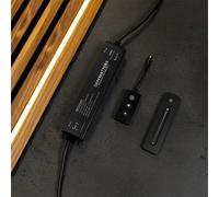 Darkmatters Led Lighting For Slat Wall Panels Bundle - Single Warm White (2500K - 2900K) Starter Kit