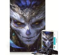 Darkness Bone Emperor for Adults 1000 Piece Jigsaw Puzzle Brain Exercise Tension Relief Real Challenge Classic Xmas Gift (38x26cm)