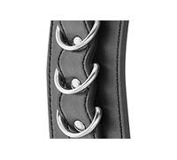Darkness Darkness Adjustable Black PU Leather Ankle Cuffs 80g