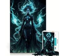 Darkness Duchess Woman Adults 1000 Piece Jigsaw Puzzle Brain Think Bright Detail Real Challenge Room Accent (38x26cm)