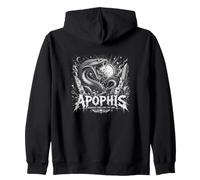 Darkness Swallows The Sun Apophis Serpent Zip Hoodie