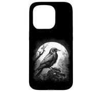 DARKNESS THERE & NOTHING MORE The Raven Edgar Allan Poe Meme Case for iPhone 15 Pro