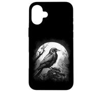 DARKNESS THERE & NOTHING MORE The Raven Edgar Allan Poe Meme Case for iPhone 16 Plus