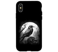 DARKNESS THERE & NOTHING MORE The Raven Edgar Allan Poe Meme Case for iPhone X/XS