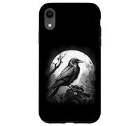 DARKNESS THERE & NOTHING MORE The Raven Edgar Allan Poe Meme Case for iPhone XR