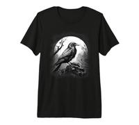 Darkness There & Nothing More The Raven Edgar Allan Poe Meme Premium T-Shirt