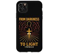 Darkness To Light Bible Verse Christian Peter 2:9 Born Again Case for iPhone 11 Pro Max