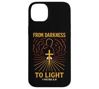 Darkness To Light Bible Verse Christian Peter 2:9 Born Again Case for iPhone 14 Plus