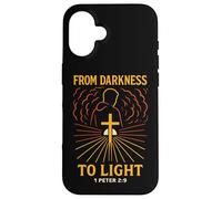 Darkness To Light Bible Verse Christian Peter 2:9 Born Again Case for iPhone 16