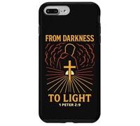 Darkness To Light Bible Verse Christian Peter 2:9 Born Again Case for iPhone 7 Plus/8 Plus
