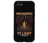 Darkness To Light Bible Verse Christian Peter 2:9 Born Again Case for iPhone SE (2020) / 7/8